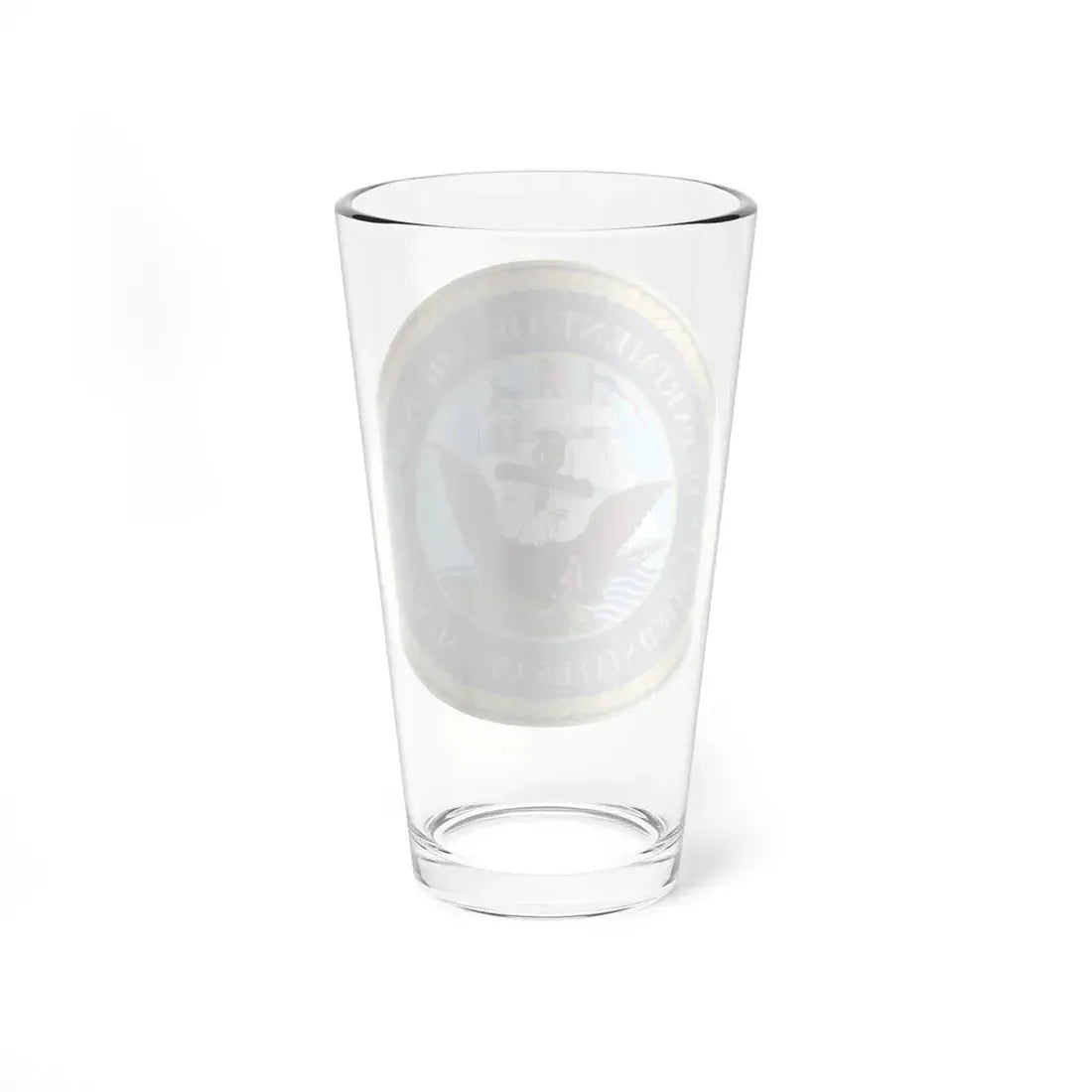 Seal of the United States Department of the Navy - Pint Glass 16oz - Go Mug Yourself