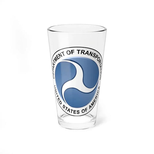 Seal of the United States Department of Transportation - Pint Glass 16oz 16oz - Go Mug Yourself