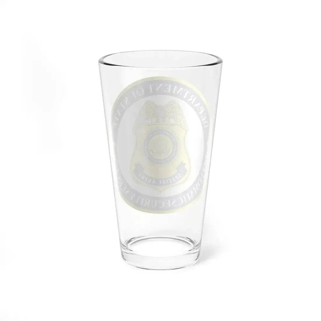 Seal of the United States Diplomatic Security Service - Pint Glass 16oz - Go Mug Yourself