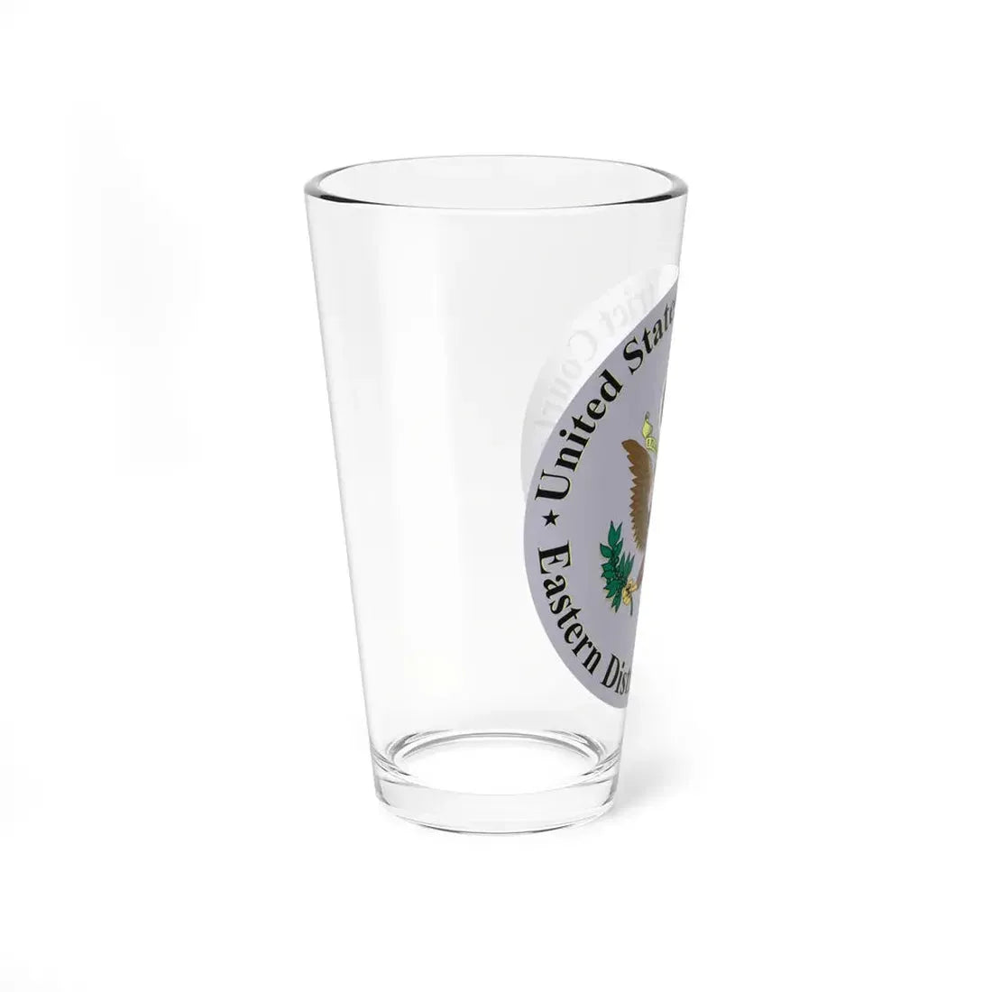 Seal of the United States District Court for the Eastern District of Missouri - Pint Glass 16oz - Go Mug Yourself