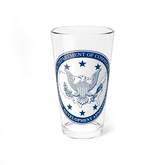 Seal of the United States Economic Development Administration - Pint Glass 16oz 16oz - Go Mug Yourself