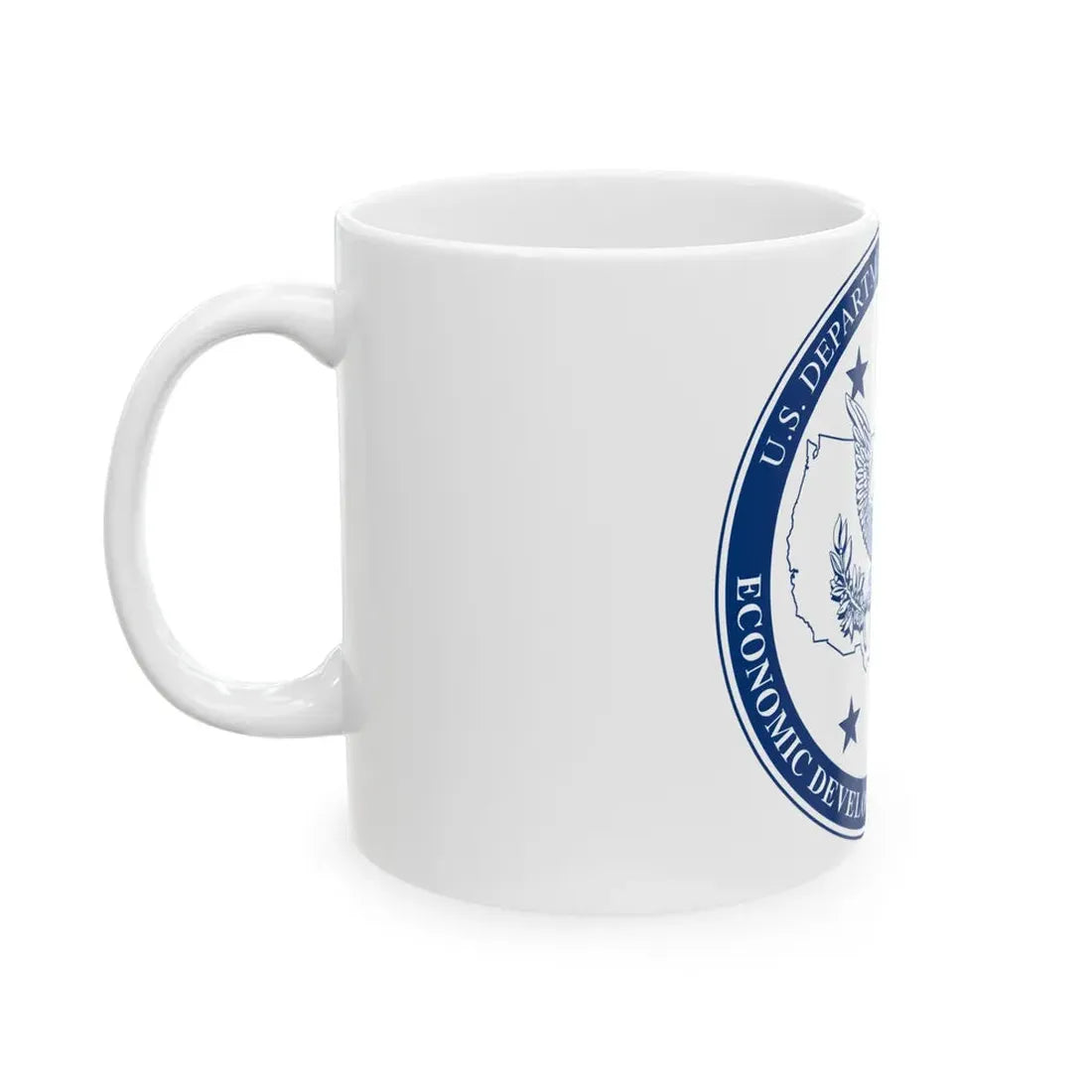 Seal of the United States Economic Development Administration - White Coffee Mug - Go Mug Yourself
