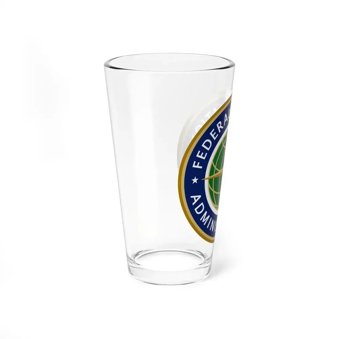 Seal of the United States Federal Aviation Administration - Pint Glass 16oz - Go Mug Yourself