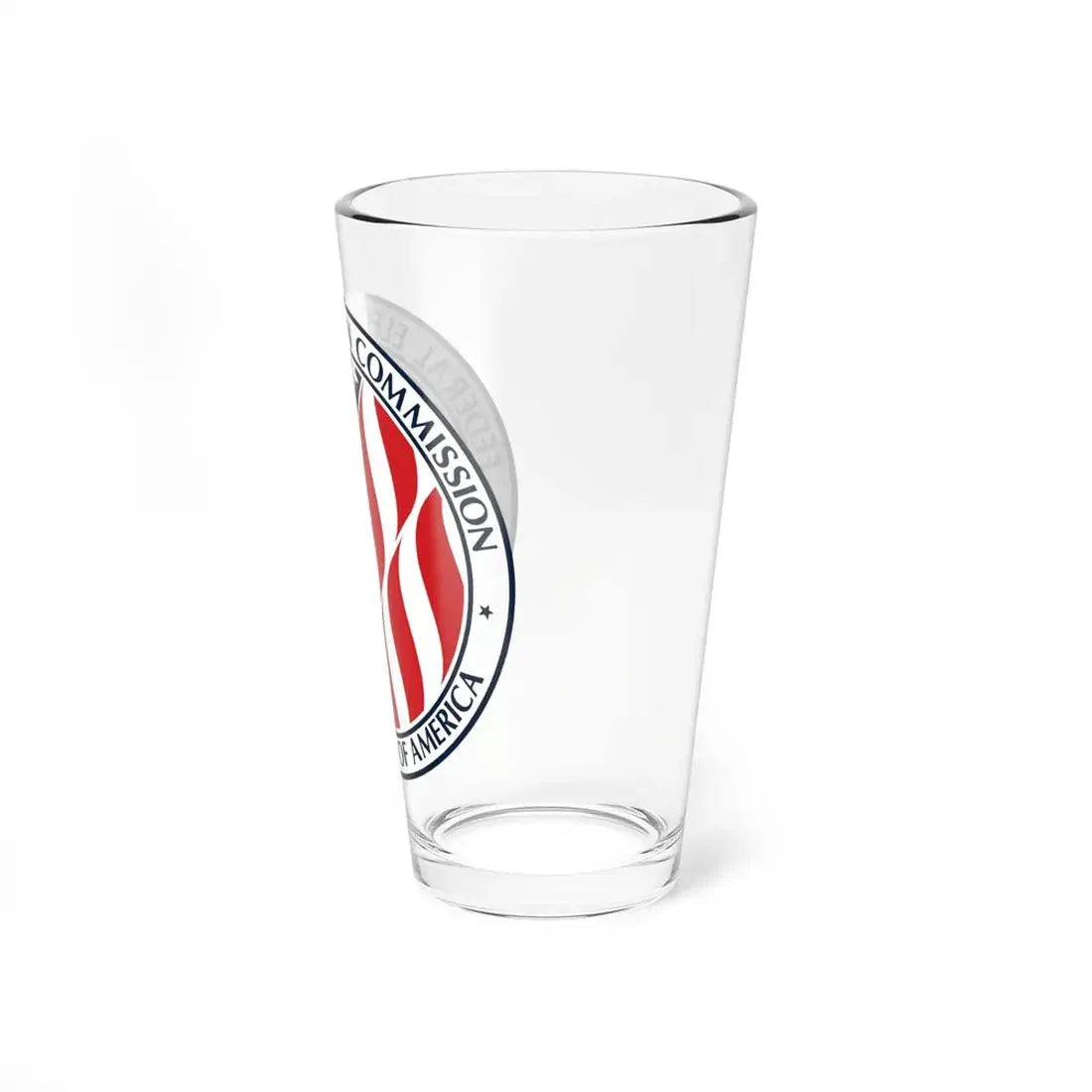 Seal of the United States Federal Election Commission - Pint Glass 16oz - Go Mug Yourself