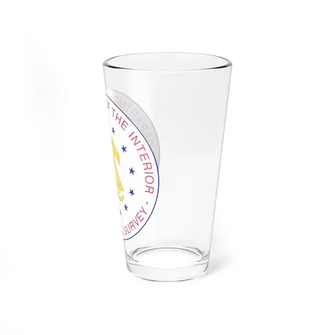 Seal of the United States Geological Survey - Pint Glass 16oz - Go Mug Yourself