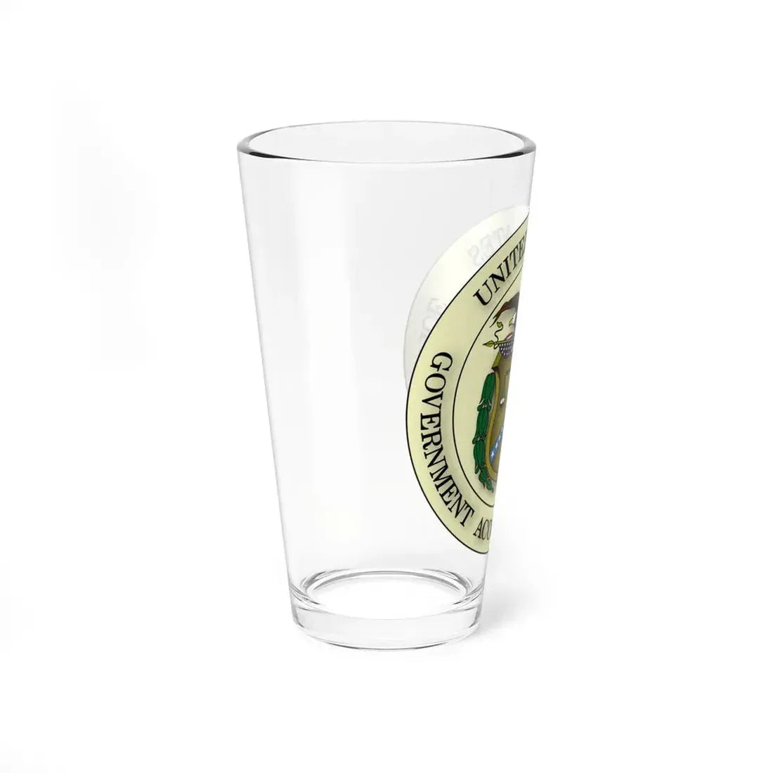 Seal of the United States Government Accountability Office - Pint Glass 16oz - Go Mug Yourself
