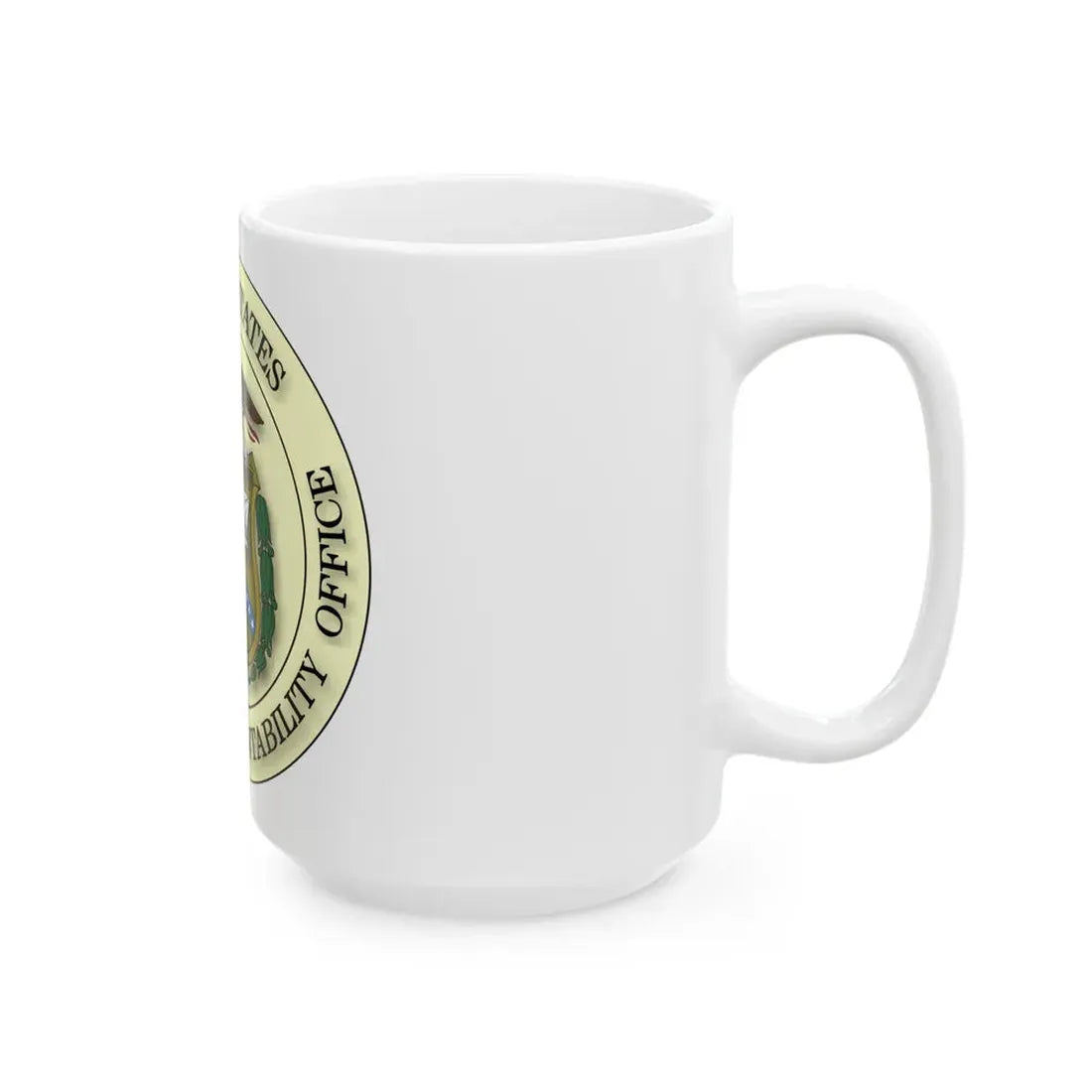 Seal of the United States Government Accountability Office - White Coffee Mug - Go Mug Yourself