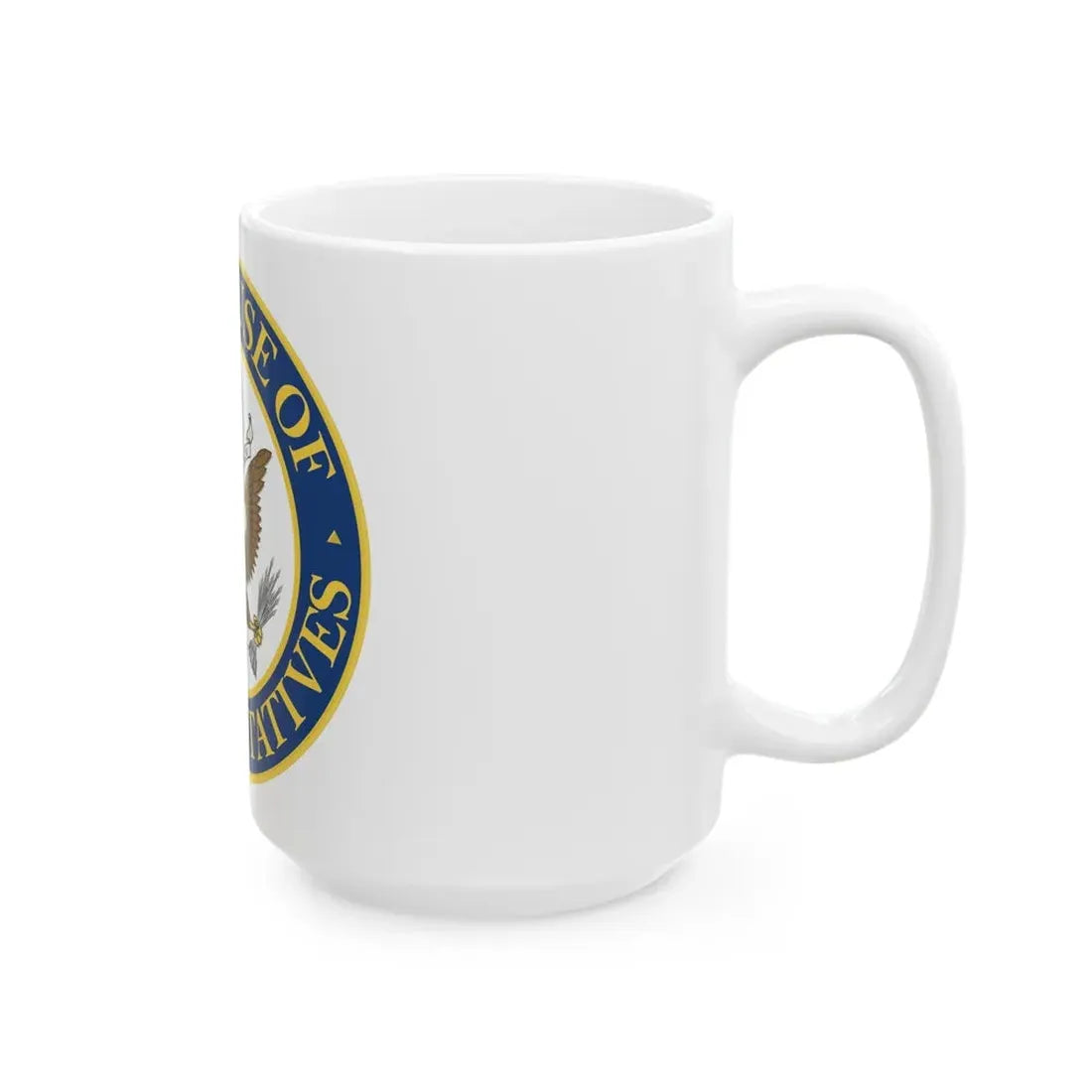 Seal of the United States House of Representatives - White Coffee Mug - Go Mug Yourself