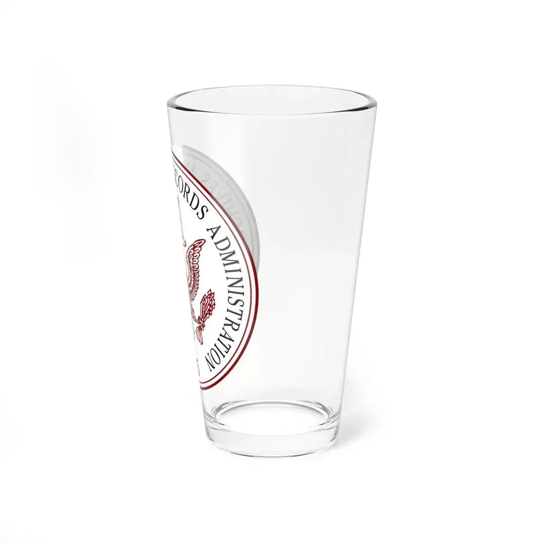 Seal of the United States National Archives and Records Administration - Pint Glass 16oz - Go Mug Yourself