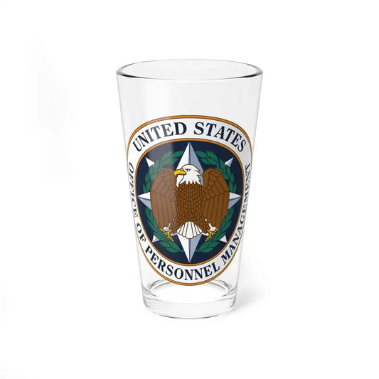 Seal of the United States Office of Personnel Management - Pint Glass 16oz 16oz - Go Mug Yourself