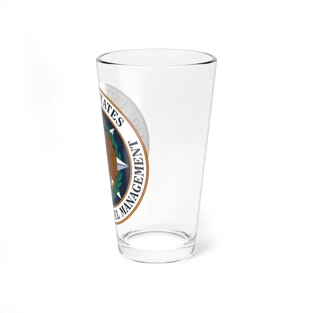 Seal of the United States Office of Personnel Management - Pint Glass 16oz - Go Mug Yourself