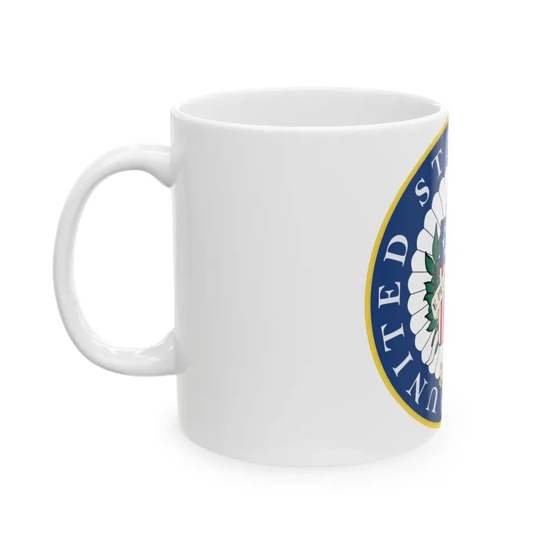 Seal of the United States Senate - White Coffee Mug - Go Mug Yourself