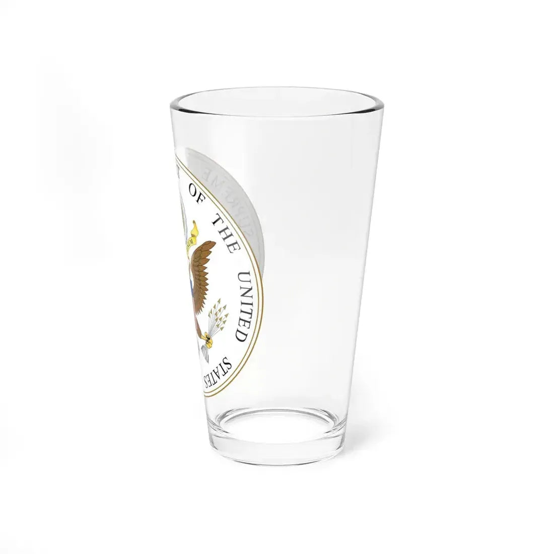 Seal of the United States Supreme Court - Pint Glass 16oz - Go Mug Yourself