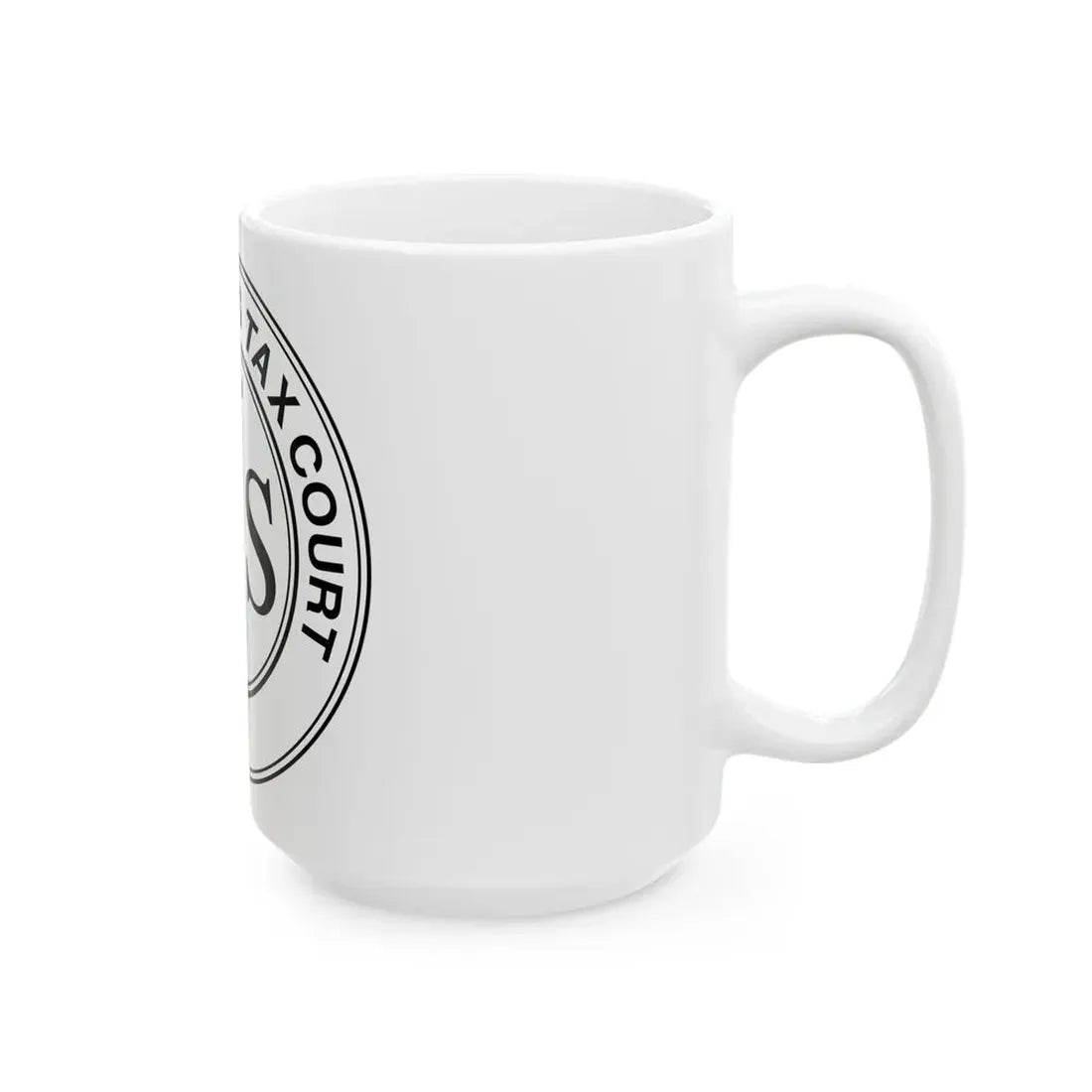 Seal of the United States Tax Court - White Coffee Mug - Go Mug Yourself