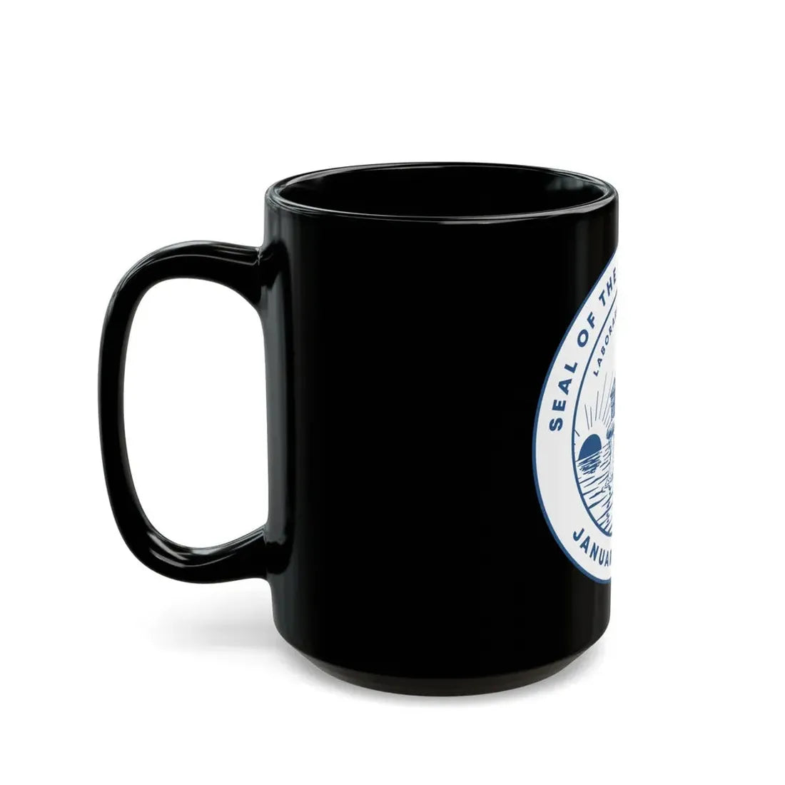 Seal of Toledo Ohio - Black Coffee Mug - Go Mug Yourself