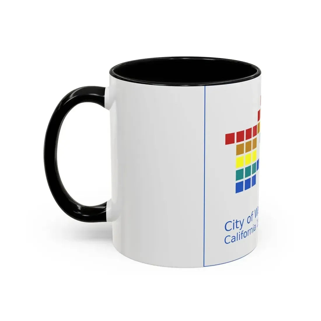 Seal of West Hollywood California - Accent Coffee Mug - Go Mug Yourself