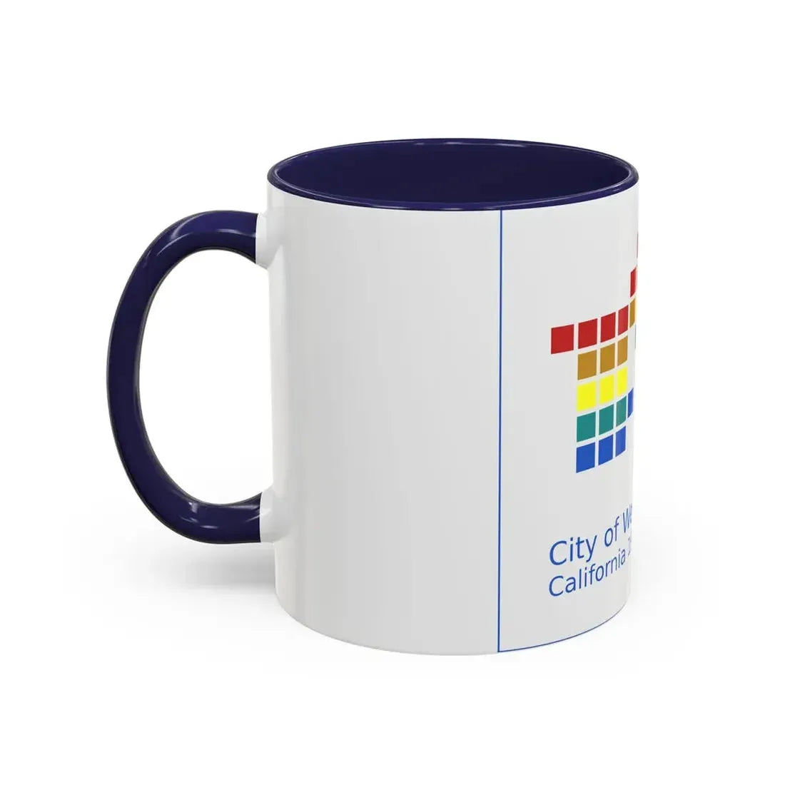 Seal of West Hollywood California - Accent Coffee Mug - Go Mug Yourself