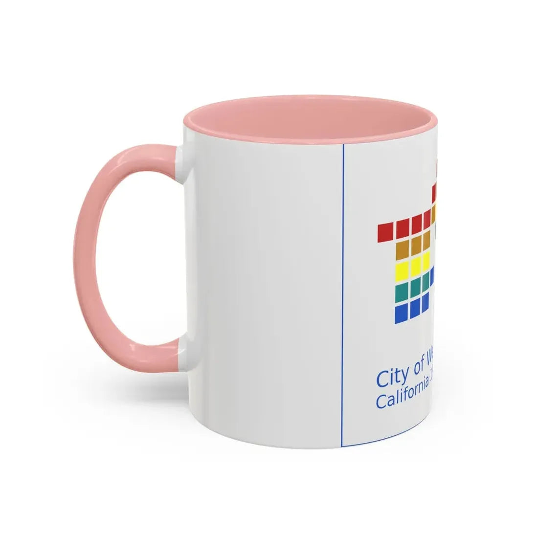 Seal of West Hollywood California - Accent Coffee Mug - Go Mug Yourself