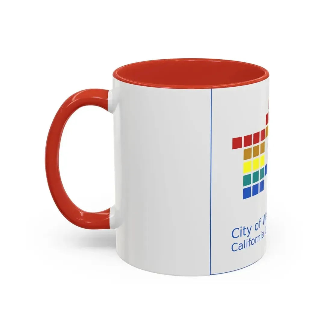Seal of West Hollywood California - Accent Coffee Mug - Go Mug Yourself