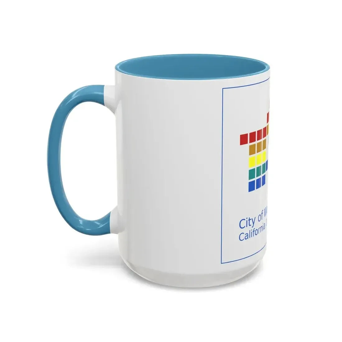 Seal of West Hollywood California - Accent Coffee Mug - Go Mug Yourself