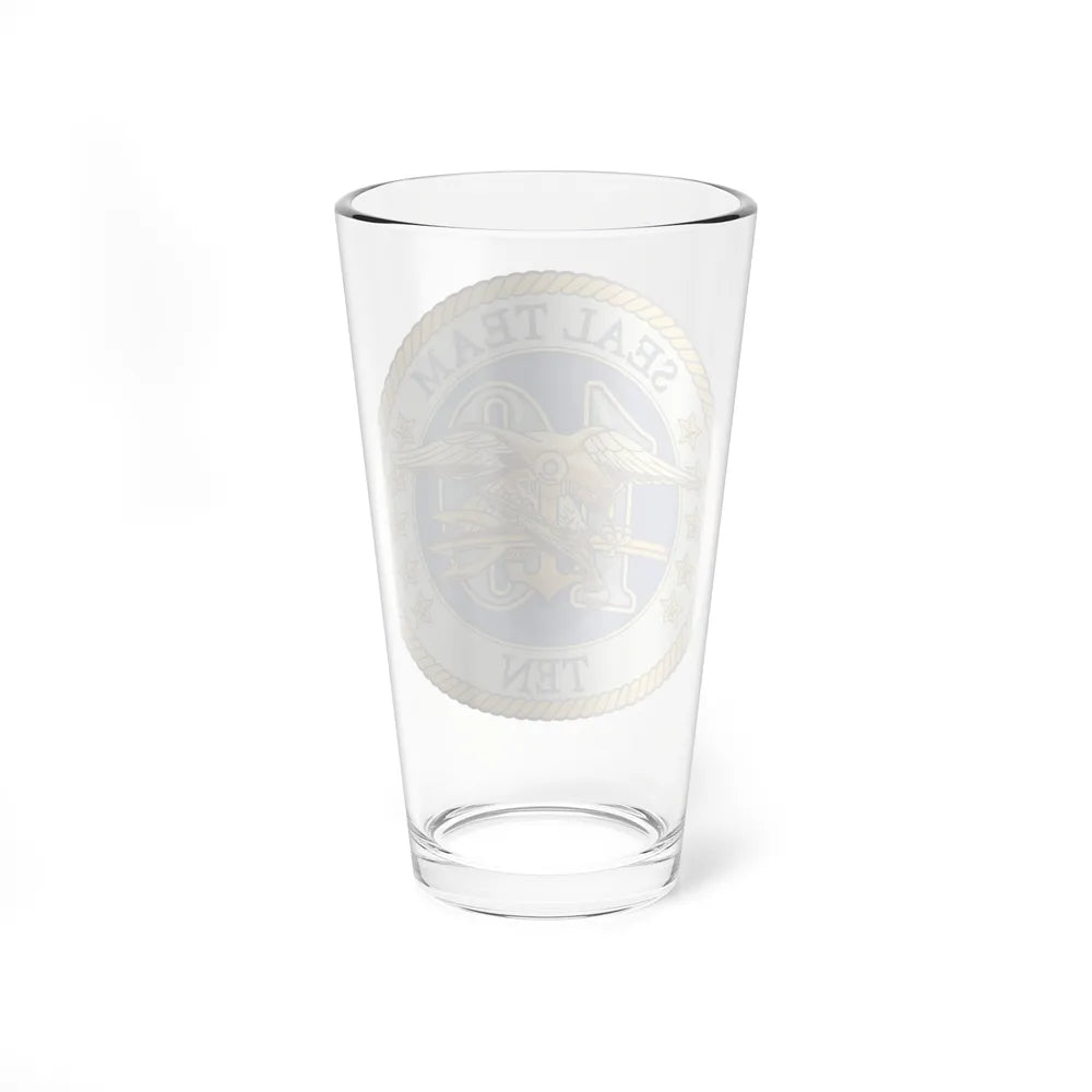 Seal Team 10 Colored (U.S. Navy) Pint Glass 16oz-Go Mug Yourself