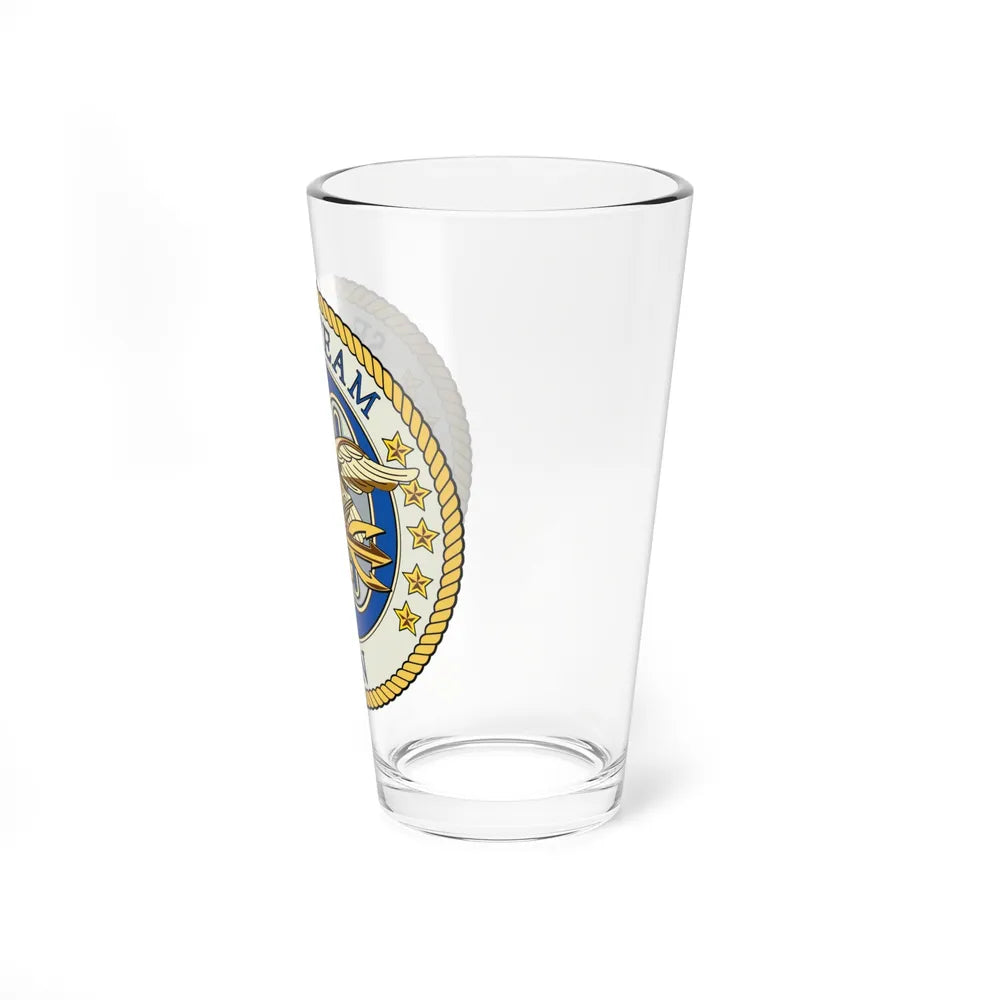 Seal Team 10 Colored (U.S. Navy) Pint Glass 16oz-Go Mug Yourself