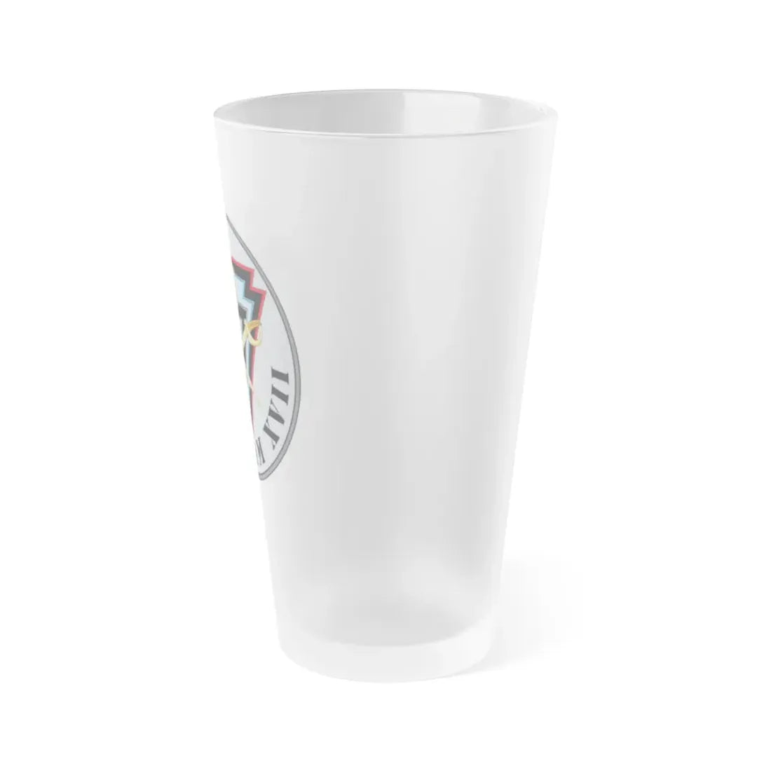 Seal Team XVII (U.S. Navy) Frosted Pint Glass 16oz - Go Mug Yourself