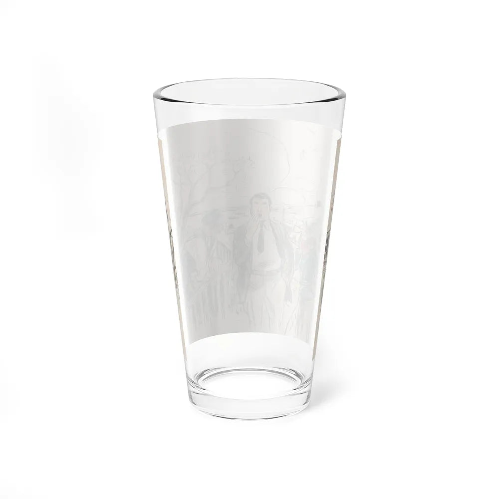 Seaside Town, Woman's Home Companion interior illustration (Magazine Illustration) Pint Glass 16oz - Go Mug Yourself