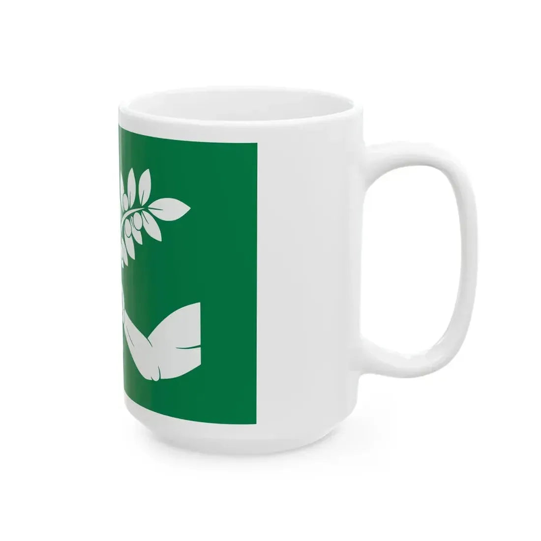 Second proposed flag of Marche (Italy) White Coffee Mug - Go Mug Yourself