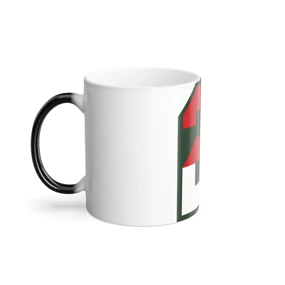 Second United States CSIB (U.S. Army) Color Changing Coffee Mug-Go Mug Yourself