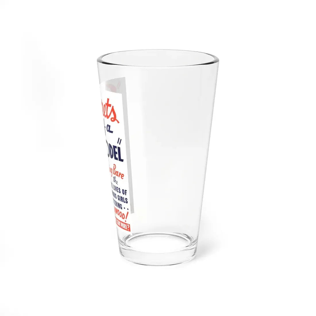 SECRETS OF A MODEL 1940 Movie Poster - Pint Glass 16oz - Go Mug Yourself