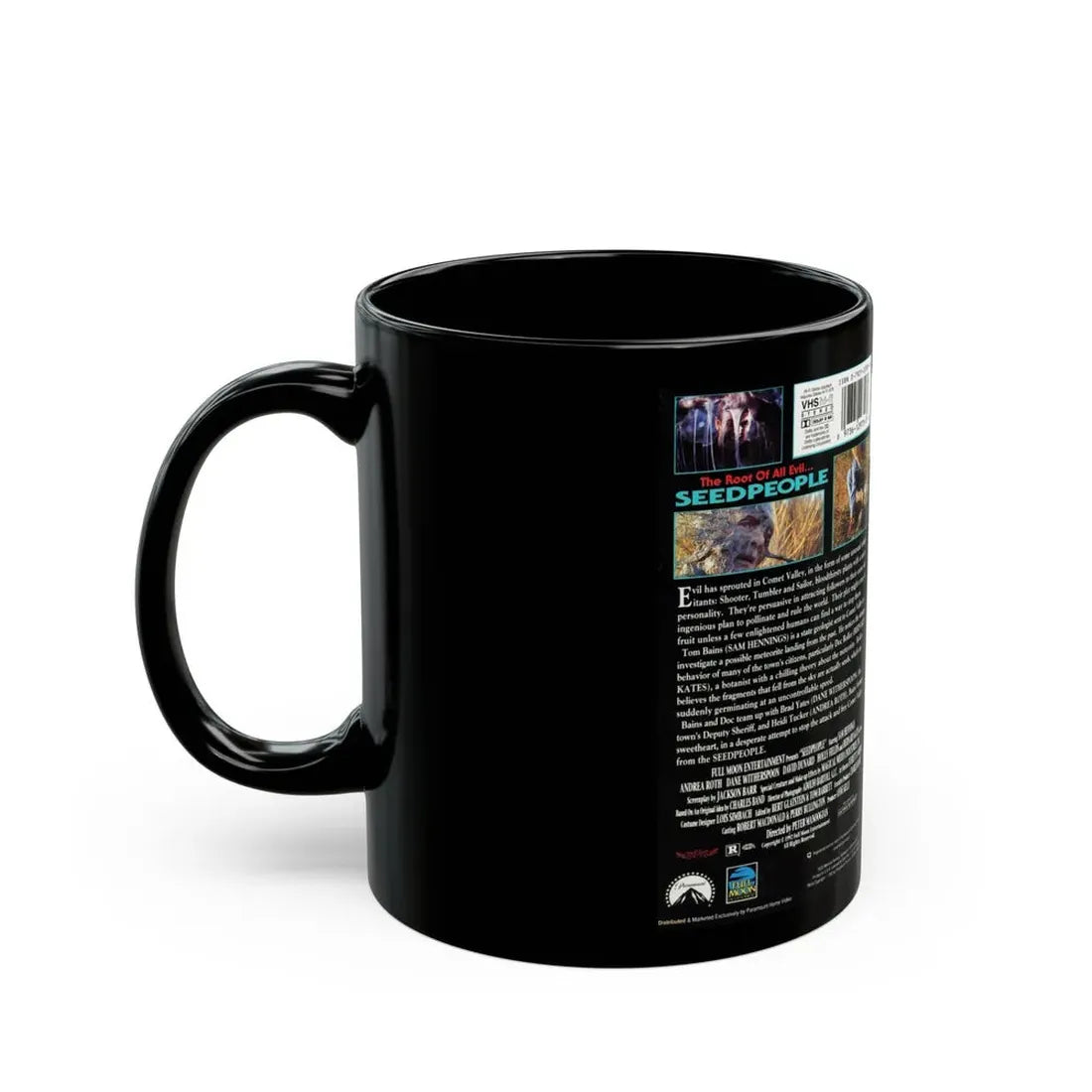 SEED PEOPLE (VHS COVER) - Black Coffee Mug - Go Mug Yourself