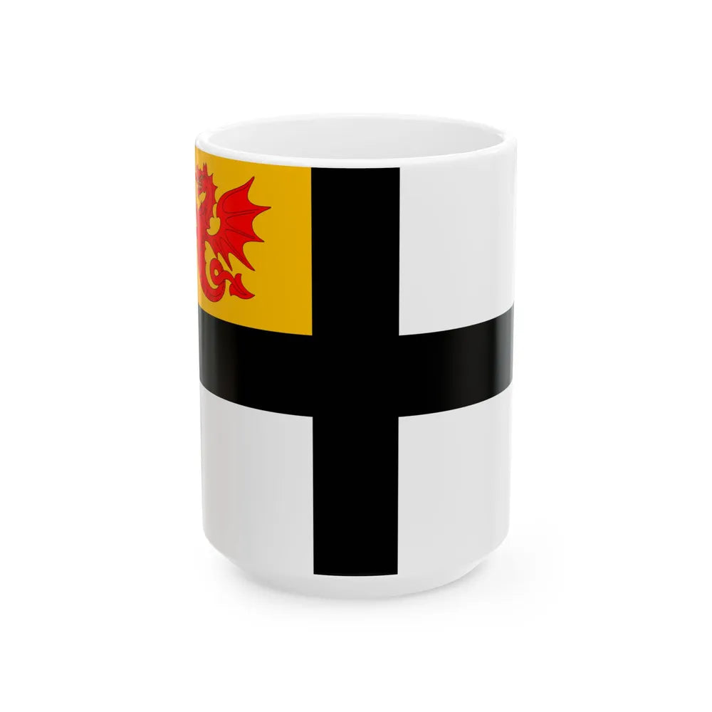 Seizenn Bro Dreger (Belgium) White Coffee Mug 15oz - Go Mug Yourself