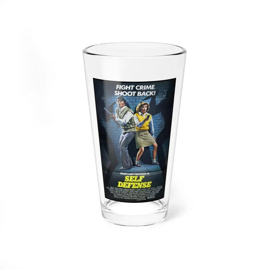 SELF DEFENSE (NIGHT WARRIORS) 1983 Movie Poster - Pint Glass 16oz 16oz - Go Mug Yourself