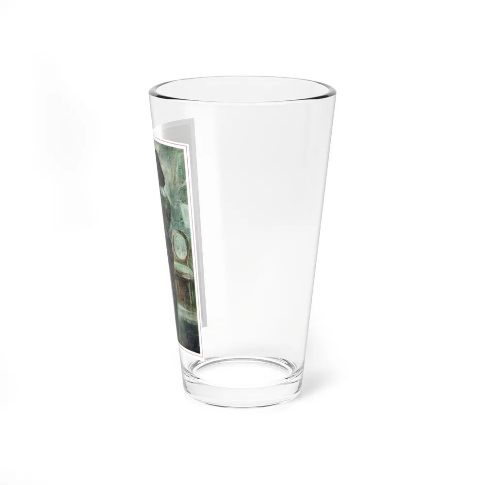 Self That Walks Like a Cat, Redbook Illustration, April 1964 (2) (Magazine Illustration) Pint Glass 16oz - Go Mug Yourself