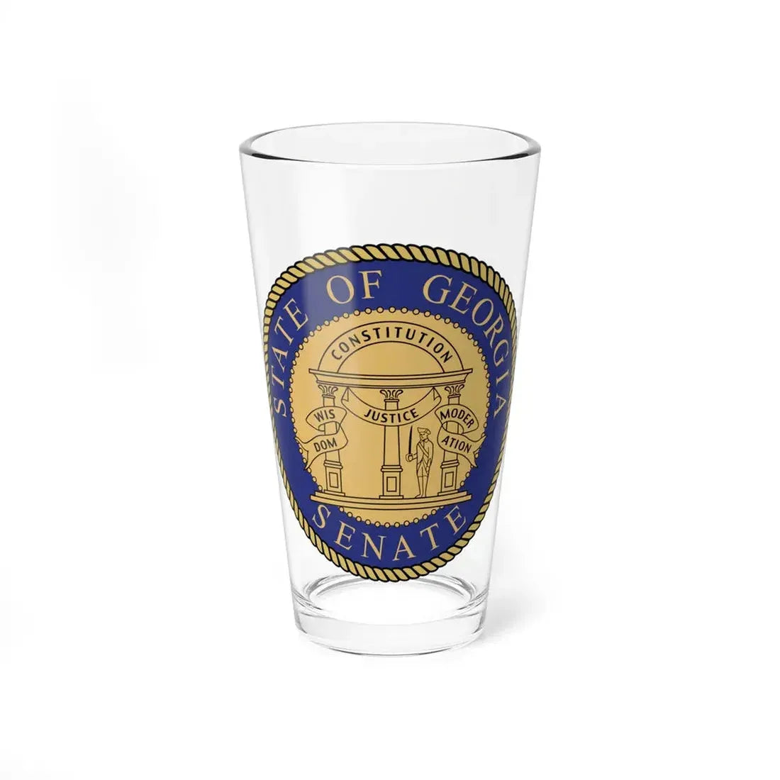 Senate Georgia - Pint Glass 16oz 16oz - Go Mug Yourself