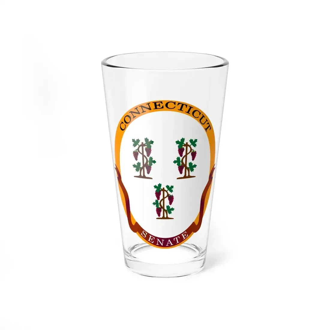 Senate of Connecticut - Pint Glass 16oz 16oz - Go Mug Yourself