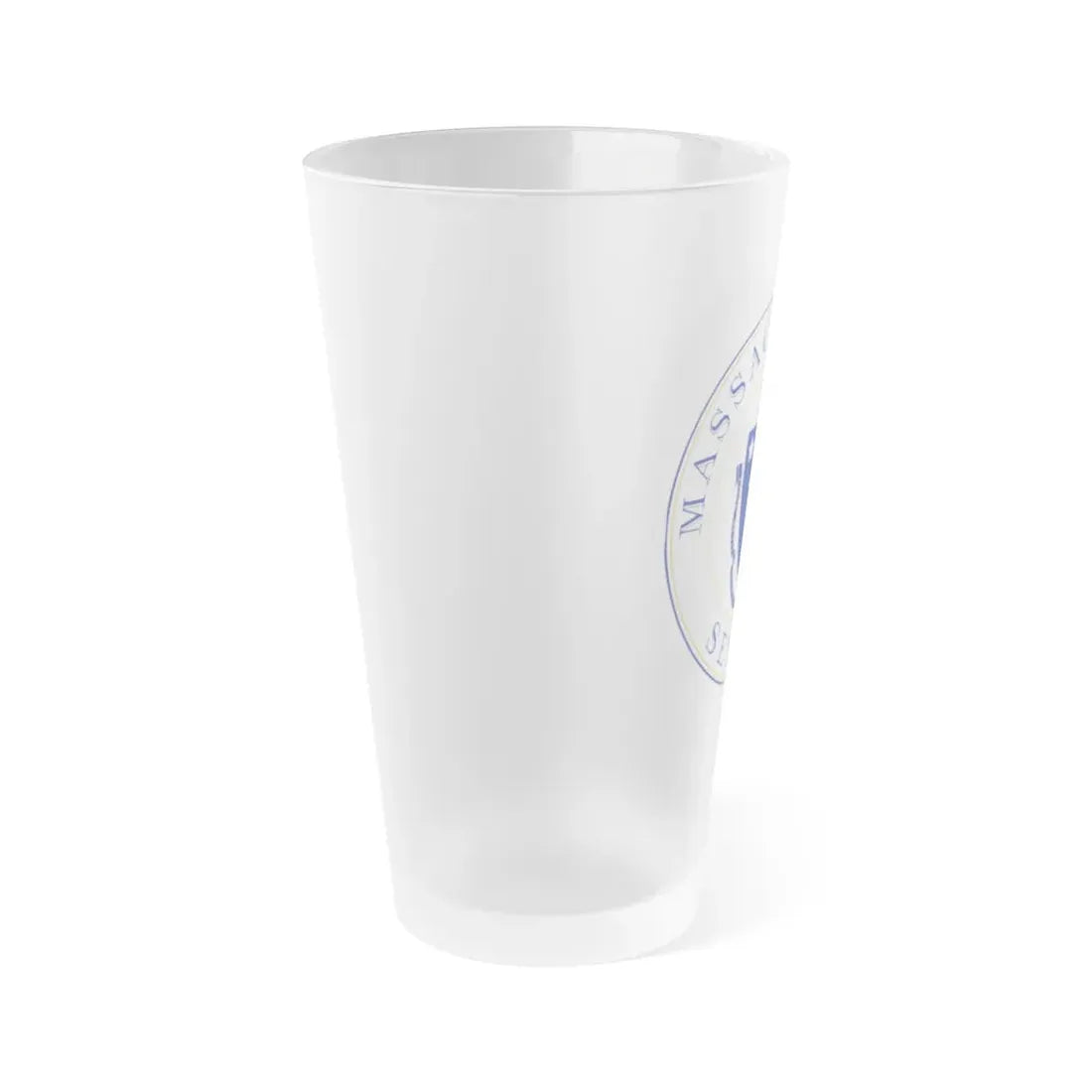 Senate of Massachusetts - Frosted Pint Glass 16oz - Go Mug Yourself