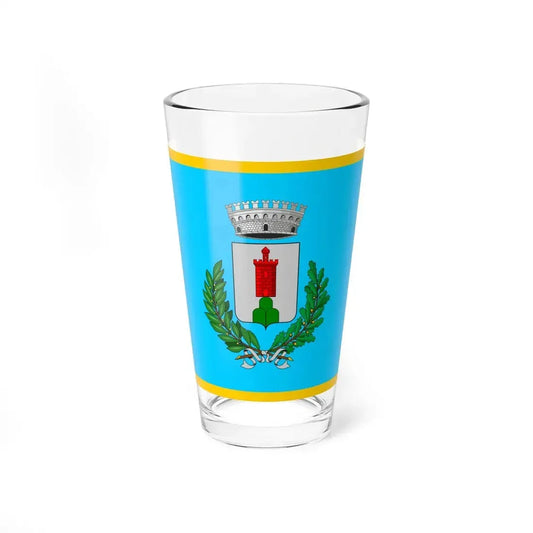 Serramazzoni-Bandiera (Italy) Pint Glass 16oz 16oz - Go Mug Yourself