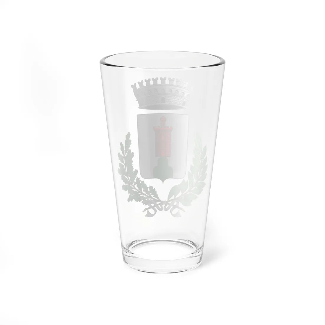 Serramazzoni-Stemma (Italy) (Coat of Arms) Pint Glass 16oz - Go Mug Yourself