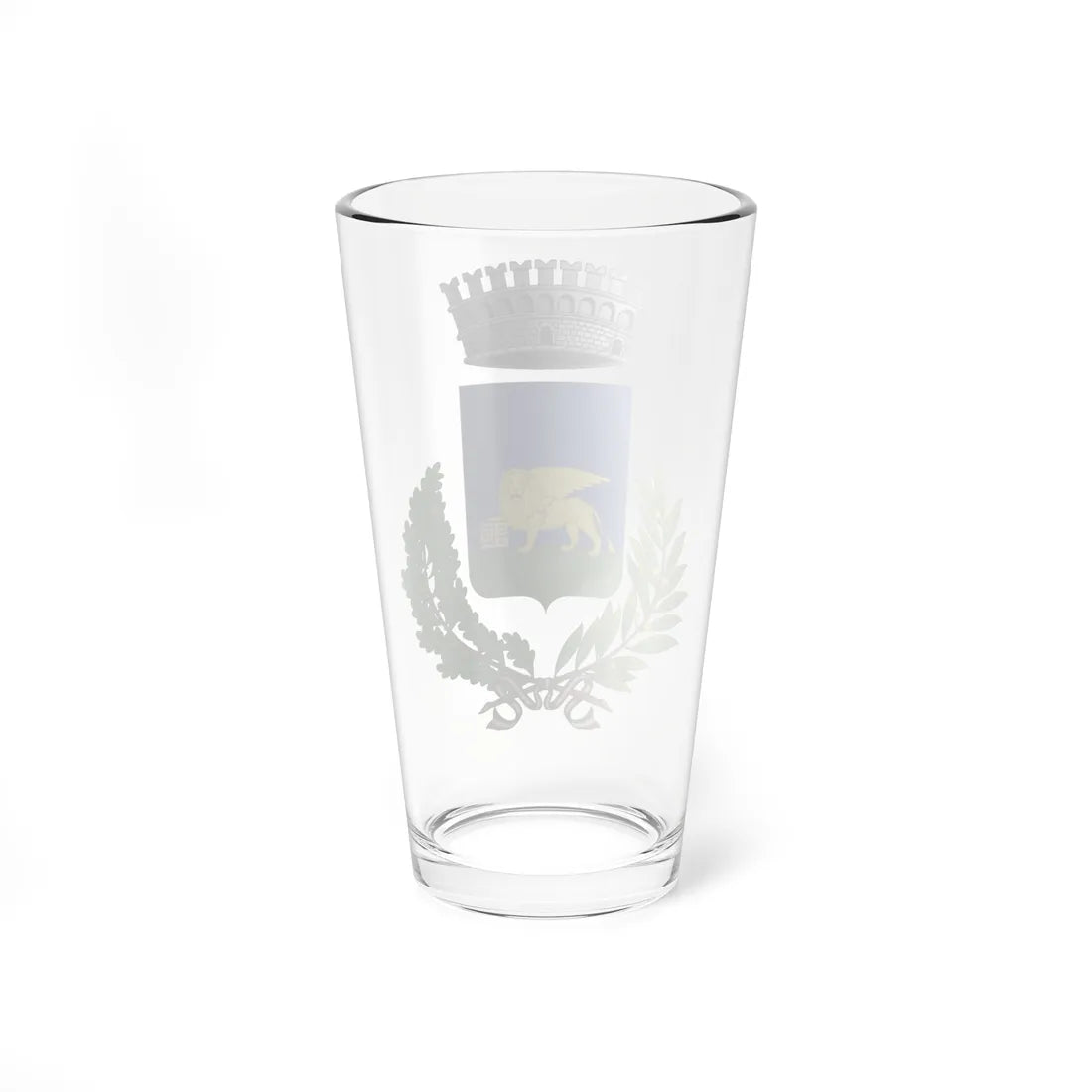 Servigliano-Stemma (Italy) (Coat of Arms) Pint Glass 16oz - Go Mug Yourself