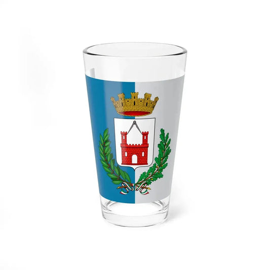 Sesto San Giovanni-Bandiera (Italy) Pint Glass 16oz 16oz - Go Mug Yourself