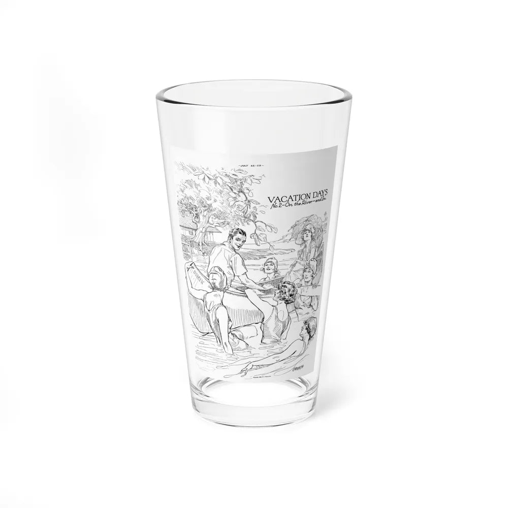 Set of 13 New York Tribune illustrations, 1923-1925 (1) (Magazine Illustration) Pint Glass 16oz 16oz - Go Mug Yourself