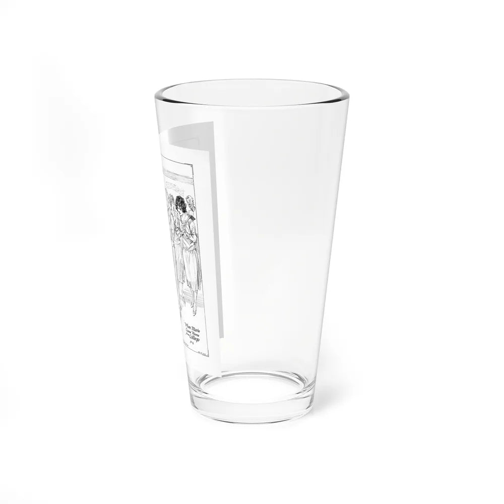 Set of 13 New York Tribune illustrations, 1923-1925 (3) (Magazine Illustration) Pint Glass 16oz - Go Mug Yourself