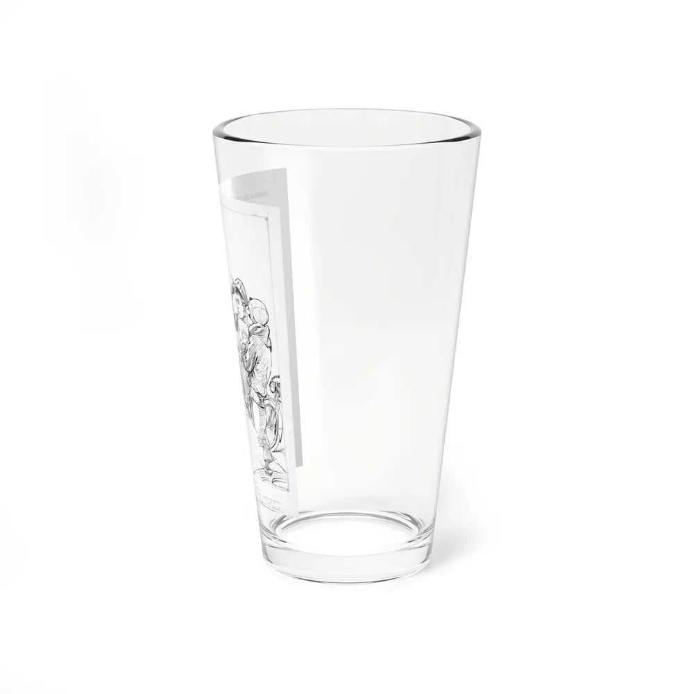 Set of 13 New York Tribune illustrations, 1923-1925 (4) (Magazine Illustration) Pint Glass 16oz - Go Mug Yourself