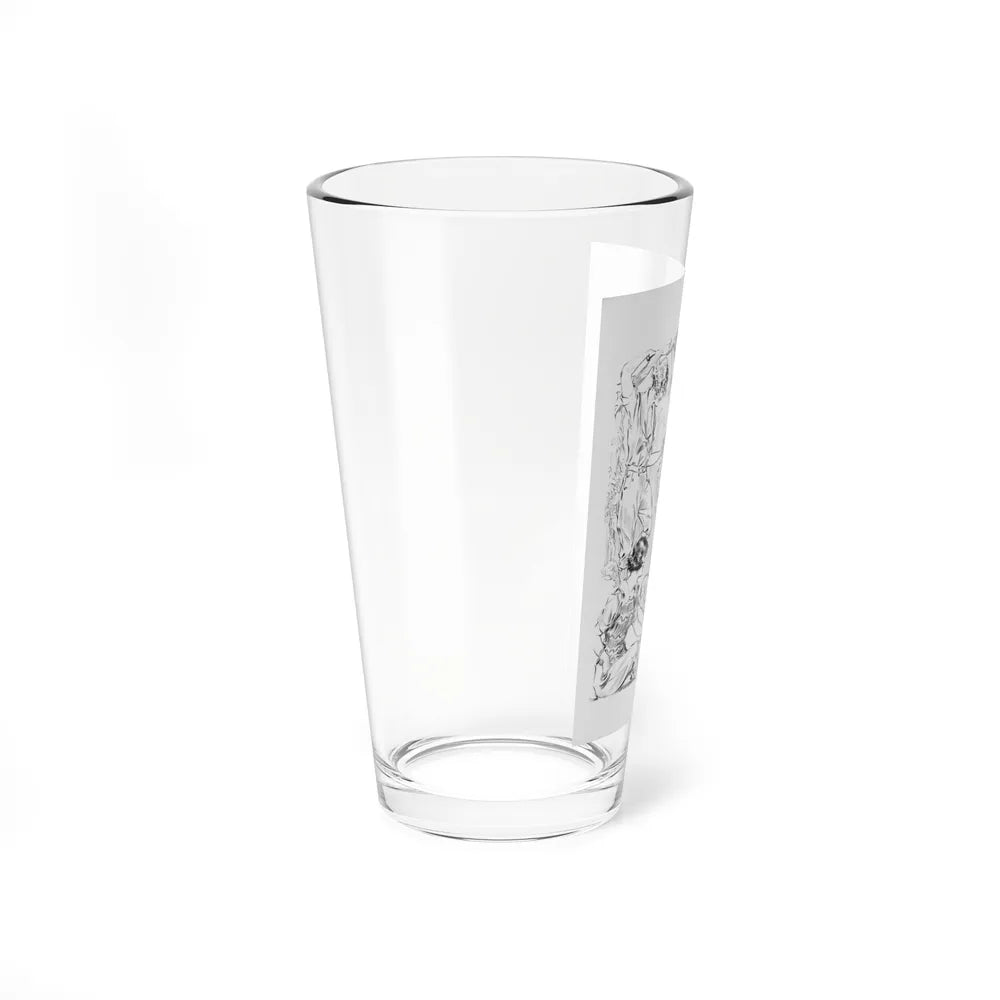 Set of 13 New York Tribune illustrations, 1923-1925 (5) (Magazine Illustration) Pint Glass 16oz - Go Mug Yourself