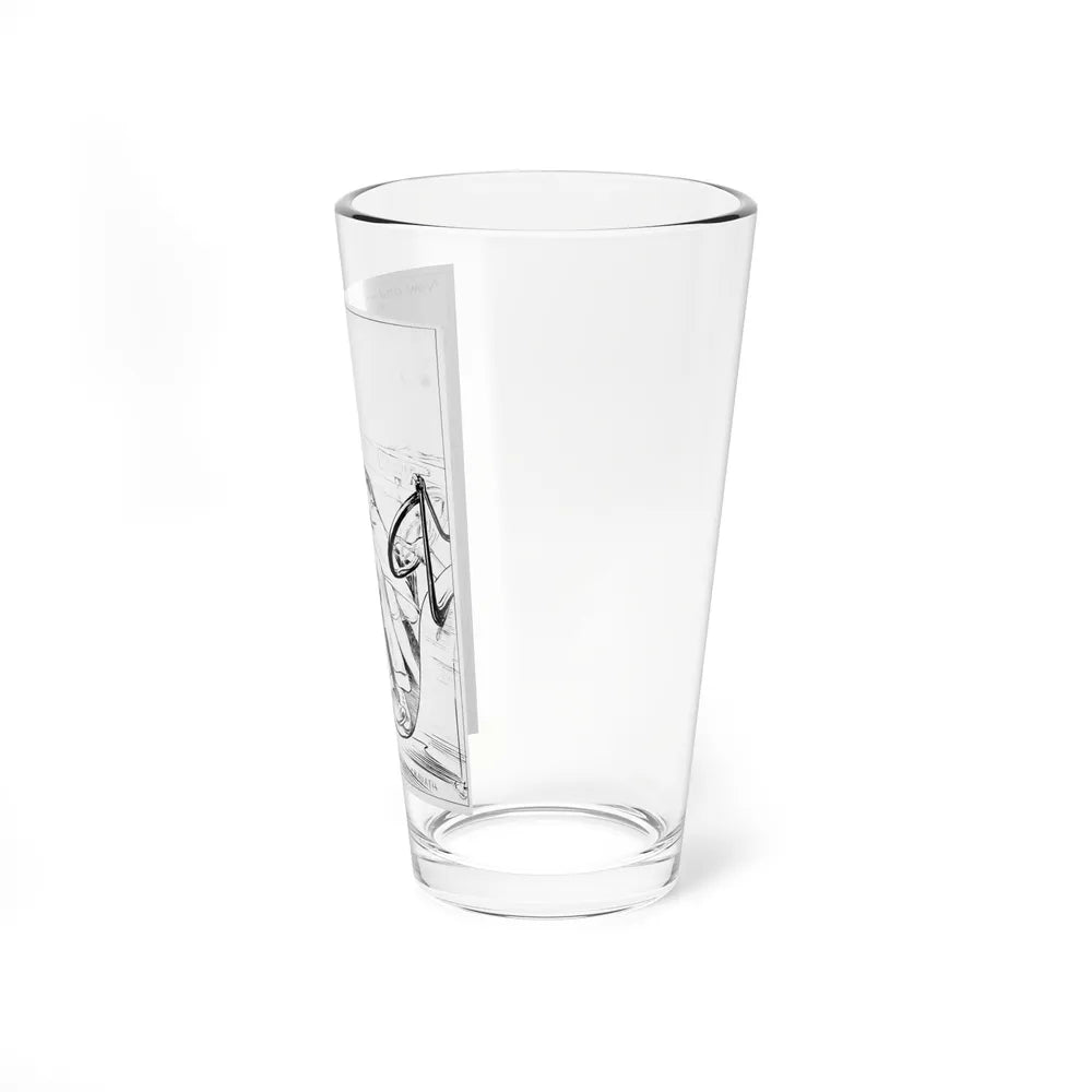 Set of 13 New York Tribune illustrations, 1923-1925 (7) (Magazine Illustration) Pint Glass 16oz - Go Mug Yourself