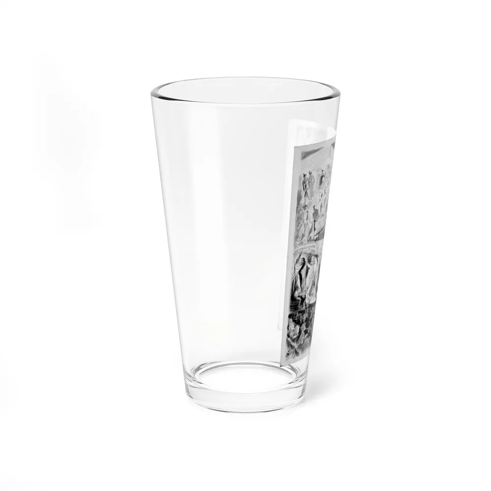 Set of 13 New York Tribune illustrations, 1923-1925 (9) (Magazine Illustration) Pint Glass 16oz - Go Mug Yourself
