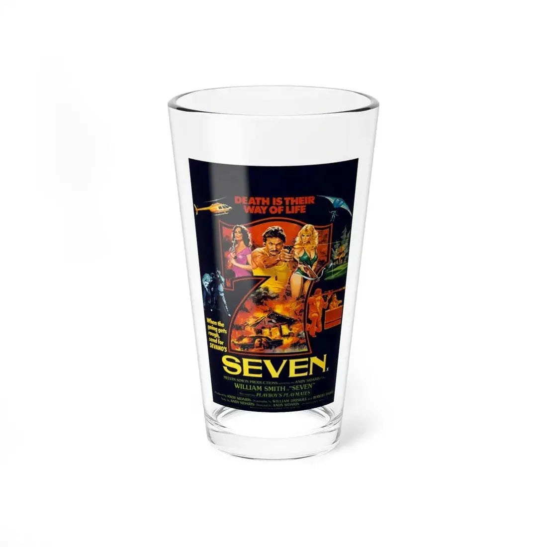 SEVEN 1979 Movie Poster - Pint Glass 16oz 16oz - Go Mug Yourself