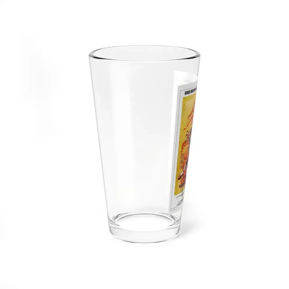 SEVEN BLOWS OF THE DRAGON 1972 Movie Poster - Pint Glass 16oz - Go Mug Yourself